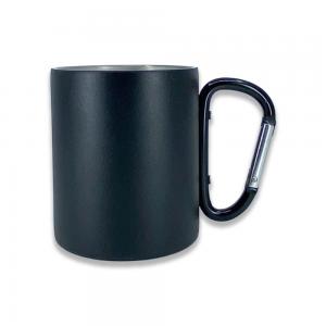 Karabinalı Çelik Bardak 280 ml