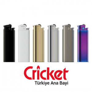 Cricket Metal Taşlı Çakmak